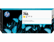 Inkoust HP P2V79A Ink, HP 746 (žlutý)