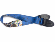 Stagg STE MEX SK BLUE, kytarový popruh, modrý