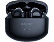 3mk bezdrátová stereo sluchátka HARDY LifePods Pro, stereo, nabíjecí pouzdro, černá
