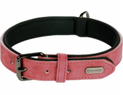 Flamingo Delu Obojek s neoprenovým polstrováním Červená M/L
