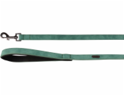 Flamingo Delu Vodítko s neoprenovým polstrováním Zelená 100x2cm