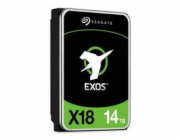 Seagate Exos X18 ST14000NM004J - Pevný disk - 14 TB - interní - SAS 12Gb/s - 7200 ot/min. - vyrovnávací paměť: 256 MB