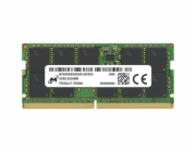 Micron - DDR5 - modul - 32 GB - SO-DIMM 262 pinů - 4800 MHz / PC5-38400 - CL40 - 1.1 V - bez vyrovnávací paměti - ECC