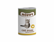 Mokré krmivo pro kočky Höppy, drůbež, 0,415 kg