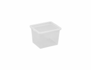 Úložný kufr OKKO BASIC BOX, 3,5 l, průhledný, 17×20,5×14,5 cm