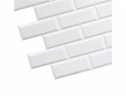 PVC stěnová krytina 24059, Bílá jednotka, 966x484 mm