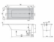 ACRIL VON VILLEROY BOCH TARG PL 1,7X0,75