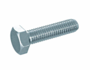 Šrouby, DIN 933, M12 x 25 mm, 100 ks.