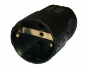 Prodlužovací zásuvka N&L, 3P, 16A, 250V, černá