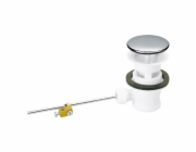 Spodní ventil Nicoll ž L212, umyvadlo / bidet, O 50 mm