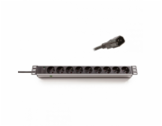 KEline 19" rozv.panel 9x250V 620090U