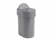 Popelnice Gedy JUNIOR - GRIGIO 8009 08, 4,8 l, šedá