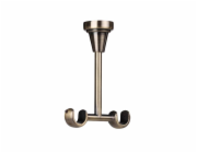 Římsový držák Prosty, 12 cm, O 16 mm