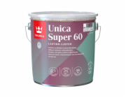 Lak Tikkurila Unica Super 60, pololesklý, 2,7l