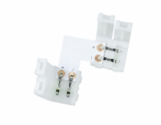 Konektor pro LED pásek LED-CON-L10, tvar L 10mm, nalisovací