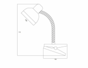 Stolní lampa OKKO PALO XYT315-WH, 40 W, E27