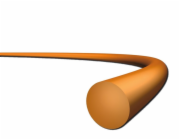 Řezací lano sekačky na trávu 2,4 mm/87 m kulaté