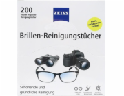 Zeiss Čisticí ubrousky na brýle a displej 200 ks.