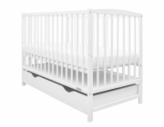 Dětská postýlka se šuplíkem New Baby LILLY bílá