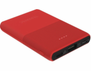 Powerbanka TerraTec P50 5000mAh červená