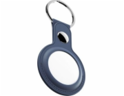 KeyBudz KeyBudz AirTag Keyring - ochranné kožené pouzdro pro AirTag 2-pack (Cobalt Blue)