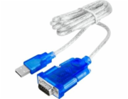 Cabletech DB9M USB - RS-232 USB adaptér modrý (KPO3431-1.5)