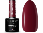 Claresa Claresa Soak Off UV/LED Brown hybridní lak 308 5g