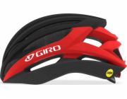 Giro SYNTAX INTEGRATED MIPS silniční přilba matná černá jasně červená velikost M (55-59 cm)