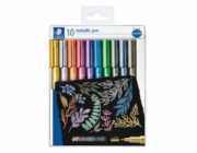 Staedtler Kovový popisovač M 10 barev STAEDTLER