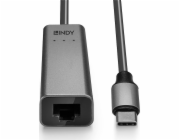 Lindy 43314 USB-C – USB adaptér RJ45 šedý (43314)