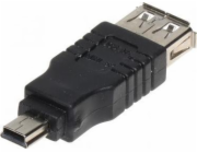 USB miniUSB - USB adaptér černý (USB-W-MINI/USB-G)