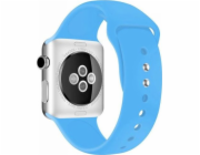 Crong Crong Liquid Band - Řemínek pro Apple Watch 42/44 mm (modrý)