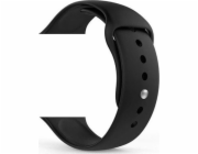 PÁSEK NA HODINKY APPLE 42/44MM ČERNÉ