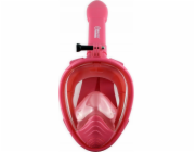 Master MASTER celoobličejová maska na šnorchlování XS Pink