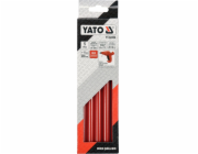 Lepicí tyčinky Yato 11 mm x 200 mm červené 5 ks YT-82434