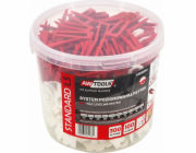 AWTools SYSTÉM VYROVNÁVÁNÍ OBKLADŮ STANDARD 2,0mm - 7-15mm - KLIPY 300ks. + KLÍN 100ks.