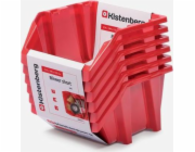 Podnosy Prosperplast 12 BINEER KRÁTKÉ 6 KS. ČERVENÁ 214x198x238mm KBISS22-3020