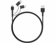 Aukey USB-A kabel USB – 1,2 m černý (CB-BAL5)