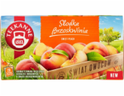 TEEKANNE Fruit World Ovocný čaj s příchutí sladká broskev 45 g (20 x 2,25 g)