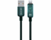 Wekome USB-A - Lightning kabel 1 m Zelený (WK-WDC-180_01_GREEN)