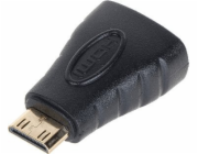 Cabletech AV adaptér HDMI konektor, pozlacená mini HDMI zásuvka-zástrčka