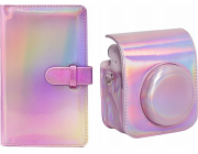 LoveInstant Case Case Cover for Fujifilm Instax Mini 12 + 96 Photo Album / Pink Flash