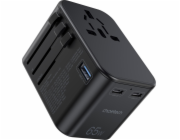 Choetech PD5009-BK 1x USB-A 2x USB-C 5 A (6932112102027)