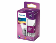 LED žárovka PHILIPS, P45, E27, 6,5 W, 806 lm, 2700 K