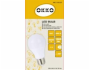 LED žárovka OKKO, A60, E27, 11 W, 1055 lm, 3000 K