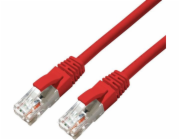 MicroConnect CAT6A UTP 2m červená LSZH