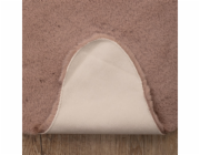 KOŽEŠINOVÝ DIRBT KRÁLÍK 90X60 800 GSM RŮŽOVÁ