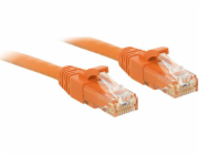 Lindy Patchcord Cat6, U/UTP, 2m, oranžový (48108)
