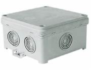 Simet Box s vývodkou IP54 90x90mm šedá 35220002