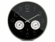 Mebus 12988 radio wall clock with Thermo-Hygrometer